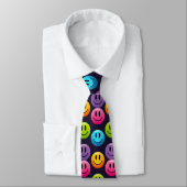 Cravate "Adorable Smile Emoji Motif Collection" (Attaché)