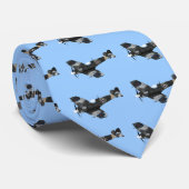 Cravate Aéronefs vintages (Roulé)