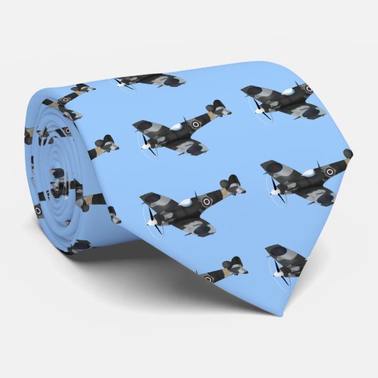 Cravate Aéronefs vintages (Roulé)