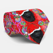 Cravate Affenpinscher (Roulé)