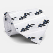 Cravate Affichage Angles bleus (Roulé)