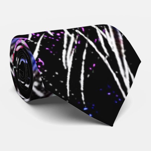 Cravate Affichage Fireworks (Roulé)