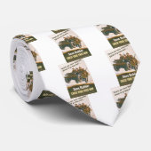 Cravate Affiche de jeep de vol (Roulé)