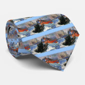 Cravate Affiche de sous-marin de bateau de mer de guerre (Roulé)