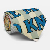 Cravate Affiche vintage Magic, Alexander, l'homme qui sait (Roulé)