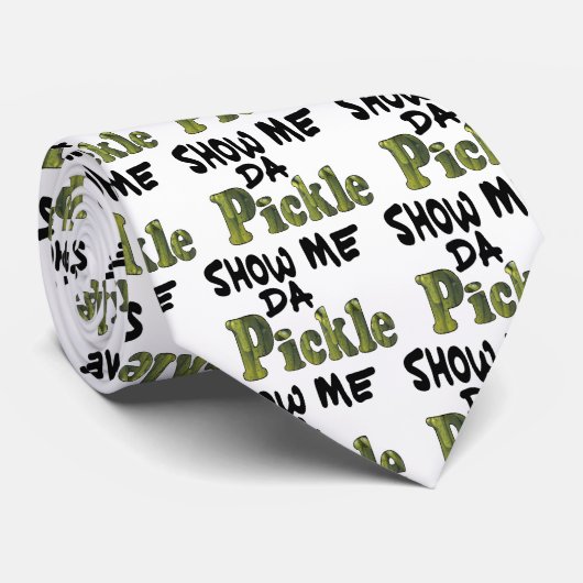 Cravate Afficher Da Pickle (Roulé)