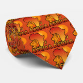Cravate africaine colorée (Roulé)