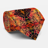 Cravate africaine de fille et de girafe - Amis (Roulé)