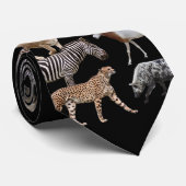 Cravate African Animals (Roulé)