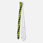 Cravate African Daisy Fluorescent Yellow Tie (Dos)