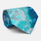 Cravate Agate bleue 1 (Roulé)