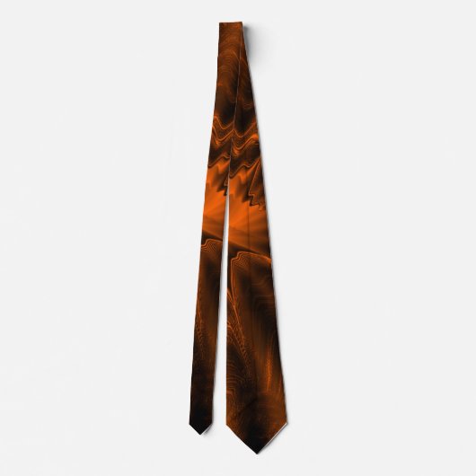 Cravate Agate rouille (Dos)