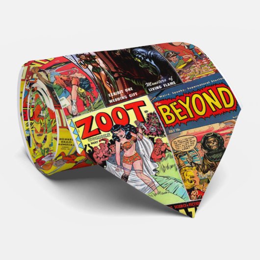 Cravate Age d'or Kapow (Roulé)