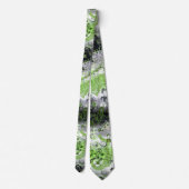 Cravate Agender dragon damask - Agender orner couleurs (Dos)