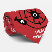 Cravate Agent de santé de l'environnement (Roulé)