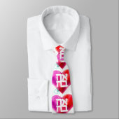 Cravate Ahava Heart Art Necktie (Attaché)