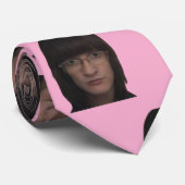 Cravate Ahmet Hands Beau Ruban Rose Pour L'Amour (Roulé)