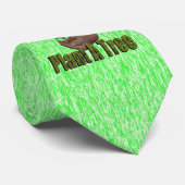 Cravate Aidez Mère Nature, Plante Un Arbre, (Roulé)