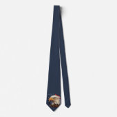 Cravate Aigle à drapeau américain (Devant)
