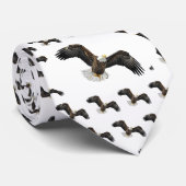 Cravate Aigle à tête blanche (Roulé)