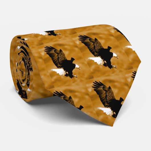 Cravate Aigle d'Amérique (Roulé)