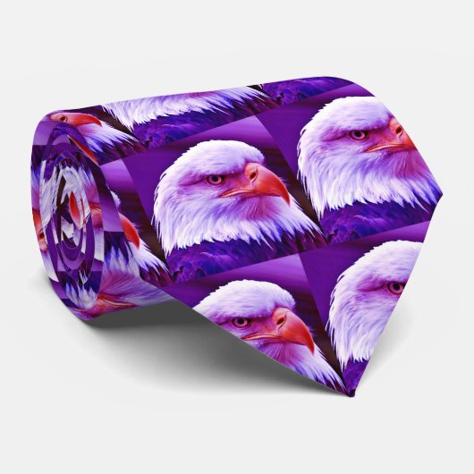 Cravate Aigle d'Amérique (Roulé)