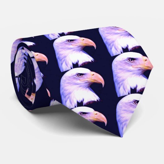 Cravate Aigle de Bald (Roulé)