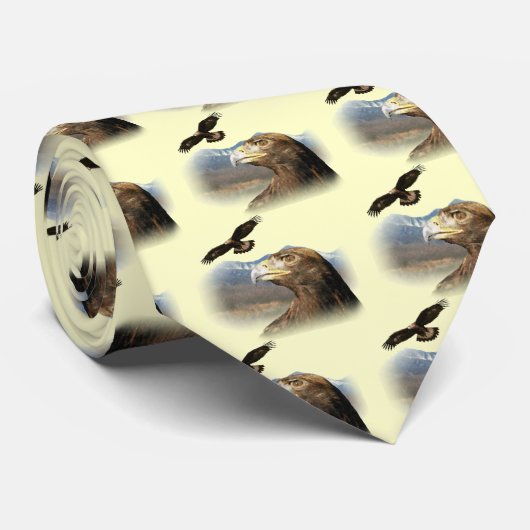 Cravate Aigle d'or (Roulé)