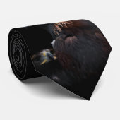 Cravate Aigles d'or : Beautés à travers les bars (Roulé)