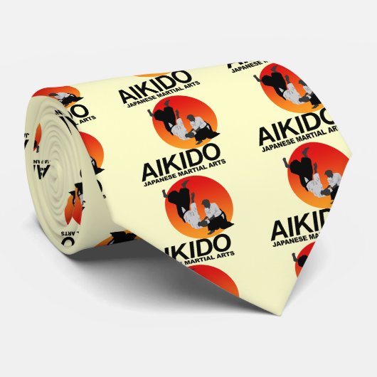 Cravate Aikido 3 (Roulé)