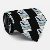 Cravate Ailes au-dessus de l'Amérique (Roulé)