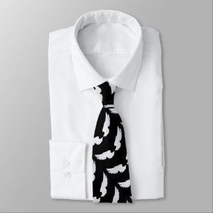 Cravate Ailes blanches d'ange de Falln