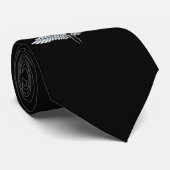 Cravate ailes bleu-gris (Roulé)