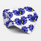 Cravate Ailes cardiaques de sensibilisation au syndrome de (Roulé)