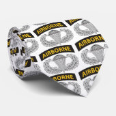 Cravate Ailes de sauts aéroportées avec onglet aéroporté (Roulé)