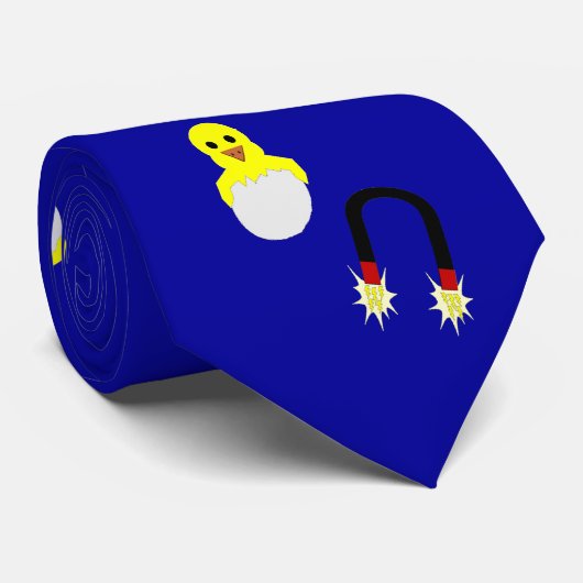 Cravate Aimant de poussin (Roulé)