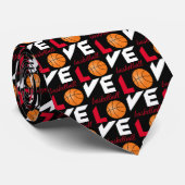 Cravate Aimer le basket-ball (Roulé)