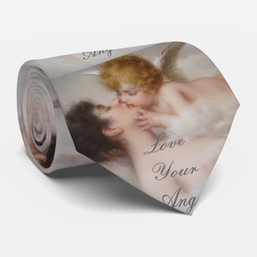 Cravate aimer ton ange (Roulé)