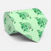 Cravate Aimez la terre (Roulé)