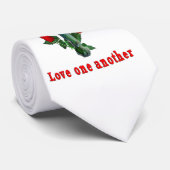 Cravate Aimez-vous l'un l'autre (Roulé)