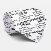 Cravate Air chaud de chanteur de raseur-coiffeur (Roulé)