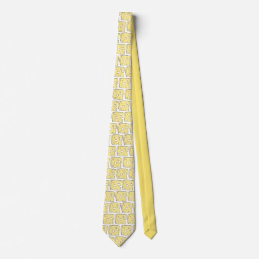 Cravate Ajouter Fromage jaune Holey Fromage suisse Fromage (Devant)