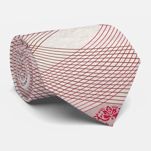 Cravate akkurates Liniendesign (Roulé)