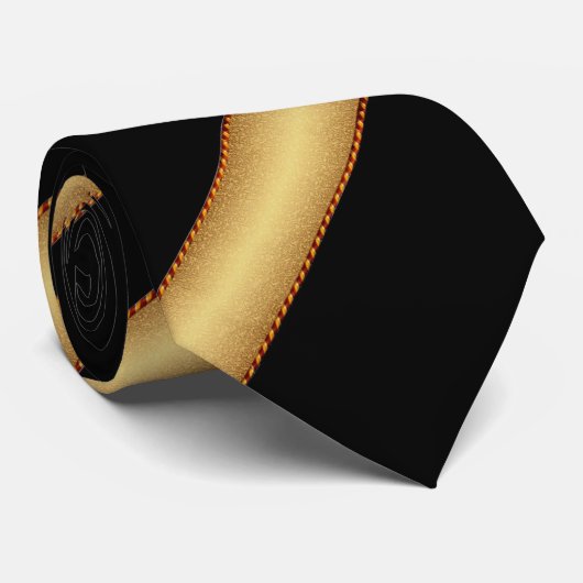 Cravate Alaha et croix (Roulé)