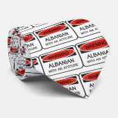 Cravate Albanais d'attitude (Roulé)