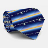 Cravate Albatros de Grumman (Roulé)