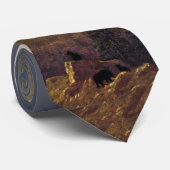Cravate Albert Bierstadt - Ours dans le cou sauvage Ti (Roulé)
