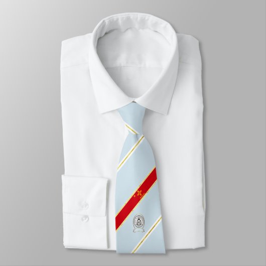 Cravate Albuquerque drapeau rayures (Attaché)