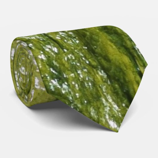 Cravate Algues vertes (Roulé)