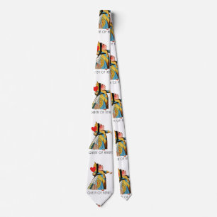 Cravate Alice à Wonderland